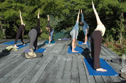 Yoga on the Deck