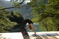 Yoga on the Deck